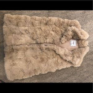 Mayoral Girls faux fur vest
